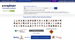 Desktop Screenshot of btpexpert.com