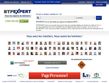 Tablet Screenshot of btpexpert.com